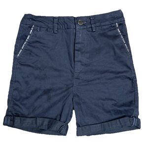 Baker by Ted Baker Chino Shorts Blue Kids Adjustable School Shorts 9yrs 62cm